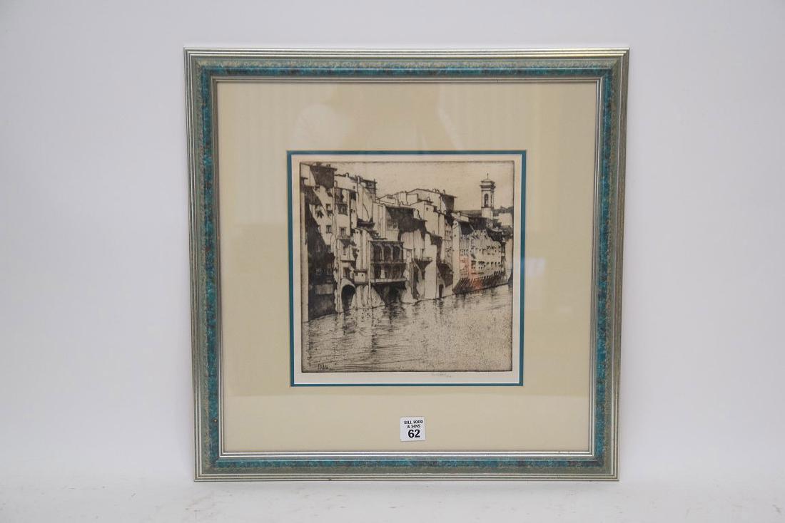 Ernest David Roth (AMERICAN, 1879–1964) Etching of (1 of 5)