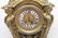 Large Gilt Bronze Clock with time & strike movement. - 4
