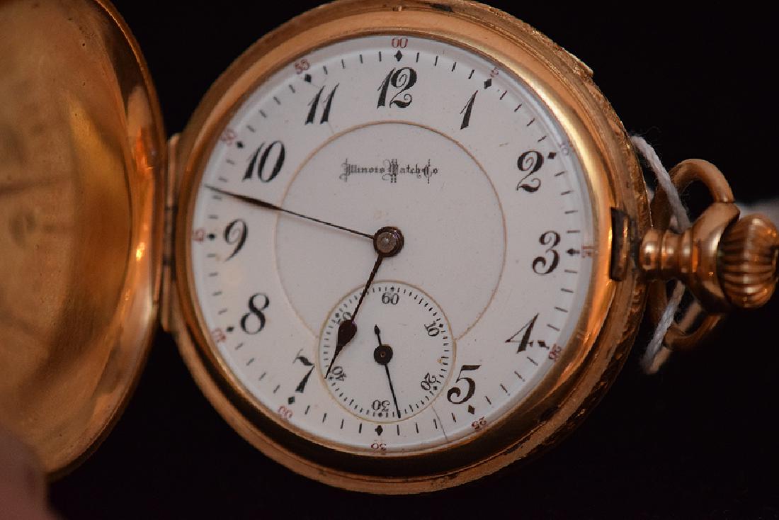 14K Yellow Gold Illinois  “Sangamo” Pocket Watch.  23 (1 of 7)