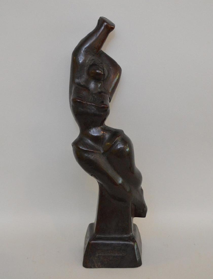 Chaim Gross (American 1904 – 1991) Hand carved wood (1 of 6)