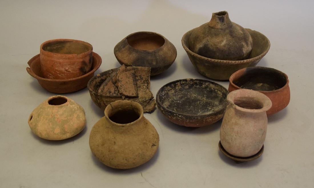 LOT OF 12 ASSORTED PRE-COLUMBIAN & NATIVE AMERICAN (1 of 3)