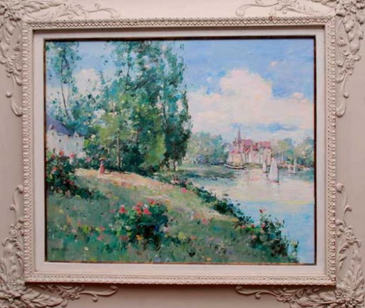 2048 Henri Dupre French Impressionist Painting Apr 17 2007