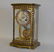 ANTIQUE FRENCH BRONZE & CRYSTAL REGULATOR CLOCK with
