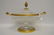 FRENCH CRYSTAL & GILT METAL CENTERBOWL & COVER.