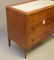 4 drawer chest with marble insert surface with mirror, - 3