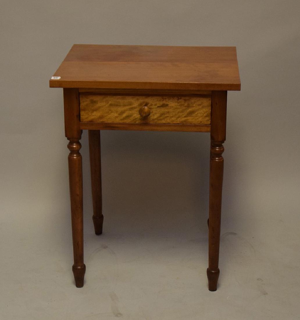 Single drawer stand, cherry & birch wood, fine (1 of 3)