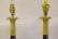 PAIR GILT BRONZE & MARBLE LAMPS. Condition: no damage. - 3