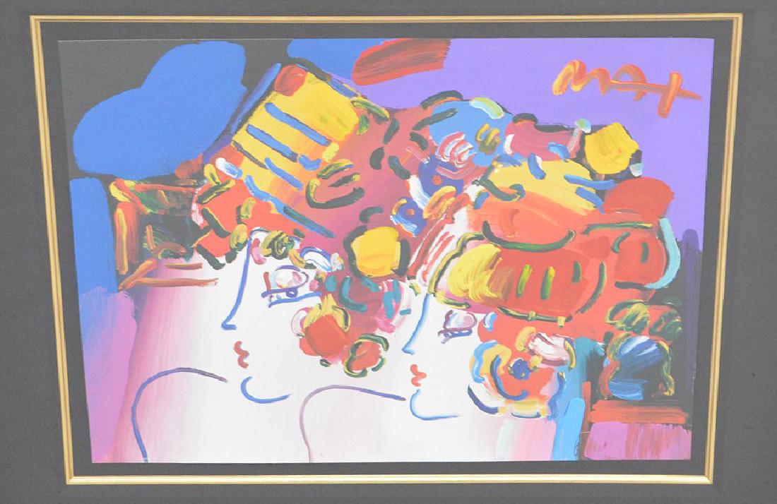 Peter Max (AMERICAN, 1937) Mixed Media, MONDRIAN (1 of 6)