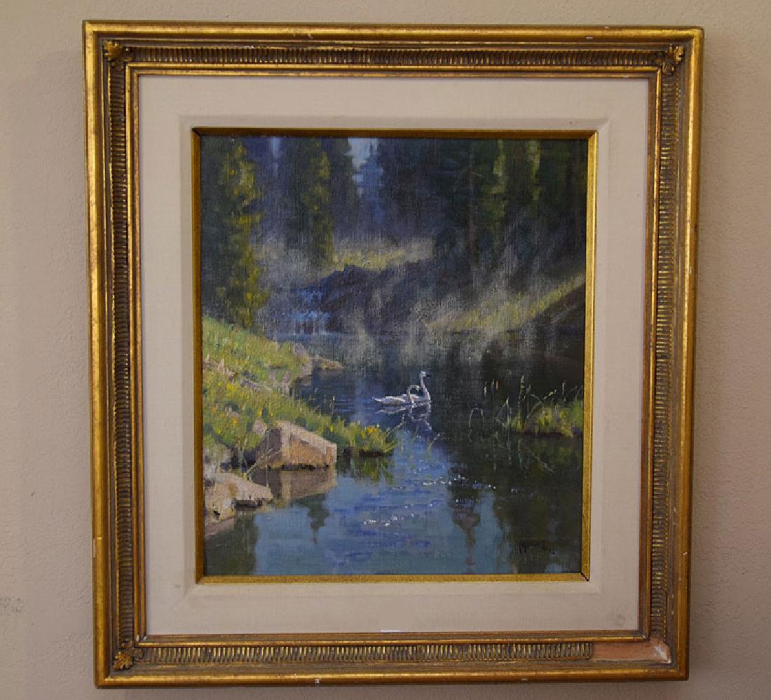 Wayne E. Wolfe (AMERICAN, 1945) oil on canvas, (1 of 6)