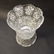 LARGE CUT GLASS VASE. Condition: good with minor under - 3