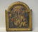 Oil on canvas Icon, Jesus & Mary, 16" x 17 1/2"