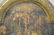 Oil on canvas Icon, Jesus & Mary, 16" x 17 1/2" - 2