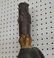 3 vintage African Ivory Coast hand carved wood masks, - 6