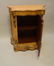 Light wood French serpentine cabinet with gilt metal - 4