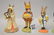 6 Royal Doulton Bunnykins, tallest 5"h - 2