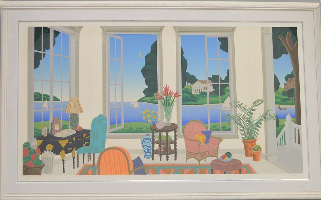 Lg. Thomas McKnight Ltd Ed Serigraph Signed, image size (1 of 6)