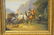 Horse & wagon on mountain trail, oil on panel, signed - 2