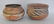 TWO NATIVE AMERICAN POTTERY ARTIFACT VESSELS -