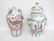 2 CHINESE PORCELAIN ARTICLES. Covered Urn Ht. 15 3/4", - 4