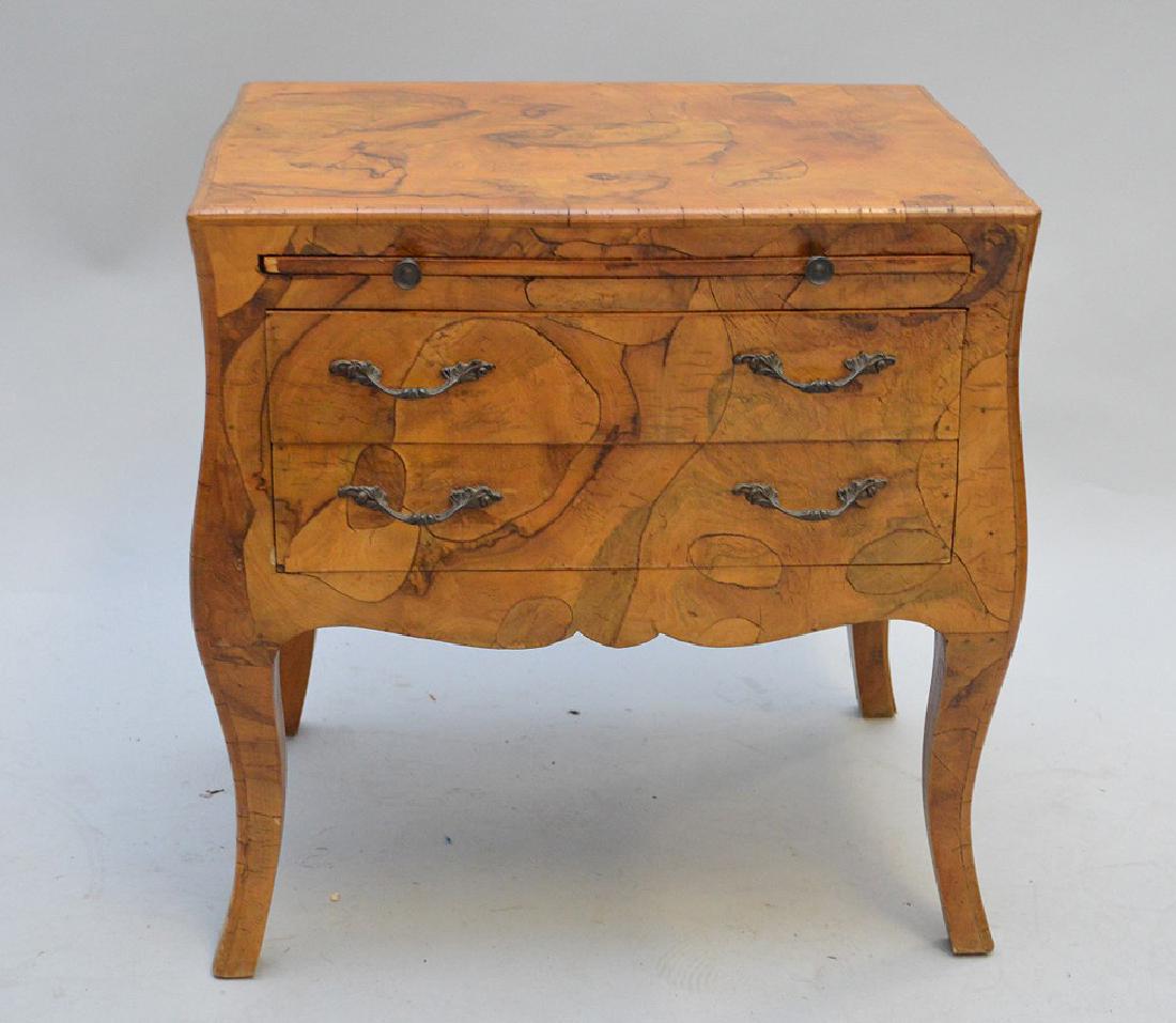 Miniature French style 2 drawer chest with dust drawer (1 of 4)