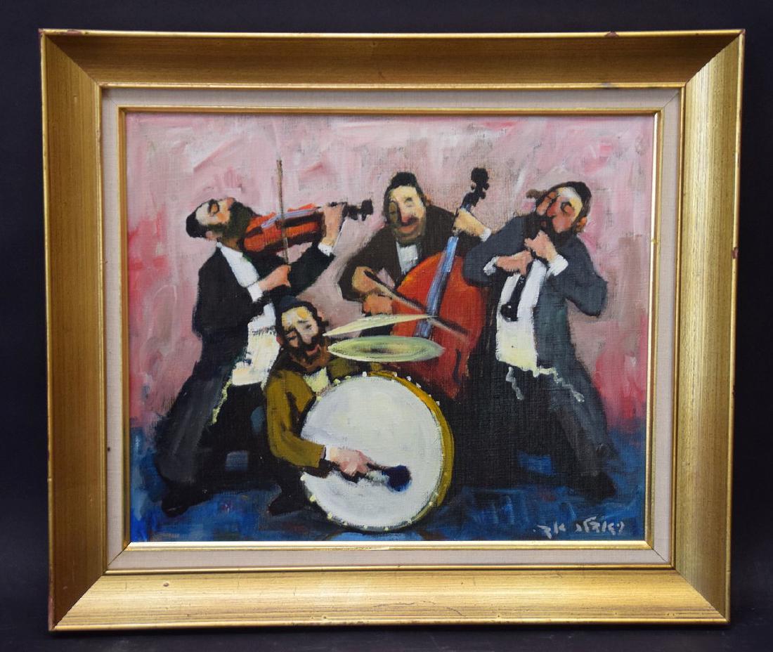 Adolf (Adi) Adler (Israel 1917 - 1996) oil on canvas of (1 of 4)