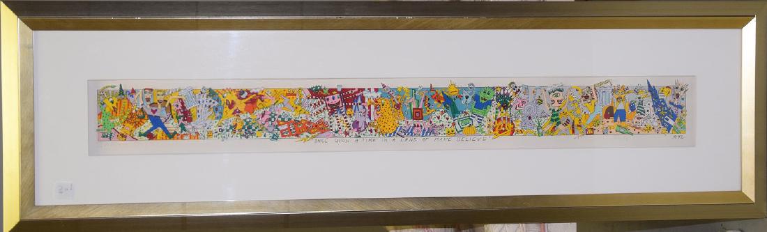 James Rizzi (AMERICAN, 1950–2011) 3-D Lithograph, (1 of 5)