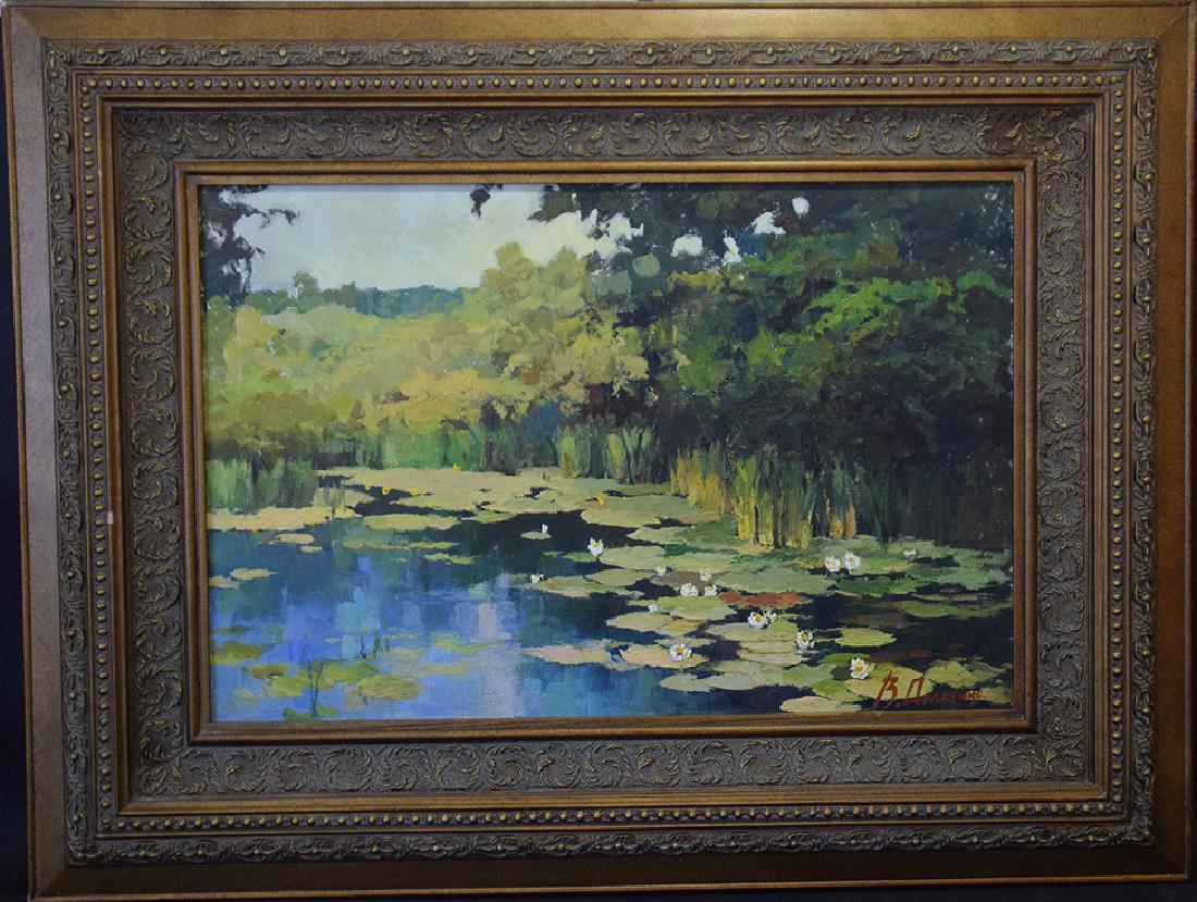 Viktor Dovbenko 20th Cent. Russian/Ukrainian oil on (1 of 7)