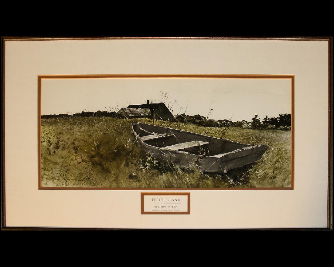 Andrew Wyeth (American, 1917-2009) TEELS ISLAND (1 of 2)