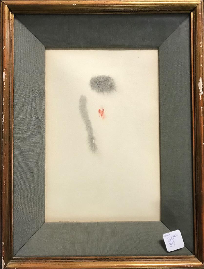 Louis Le Brocquy  (Ireland 1916 - 2012) Watercolor, (1 of 9)