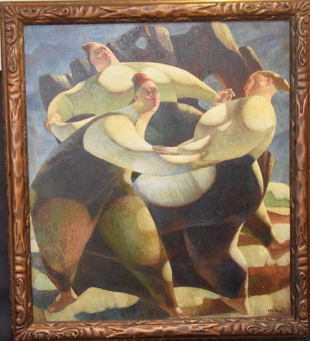 John Fenton (AMERICAN, 1912–1977) Women Dancing in (1 of 6)