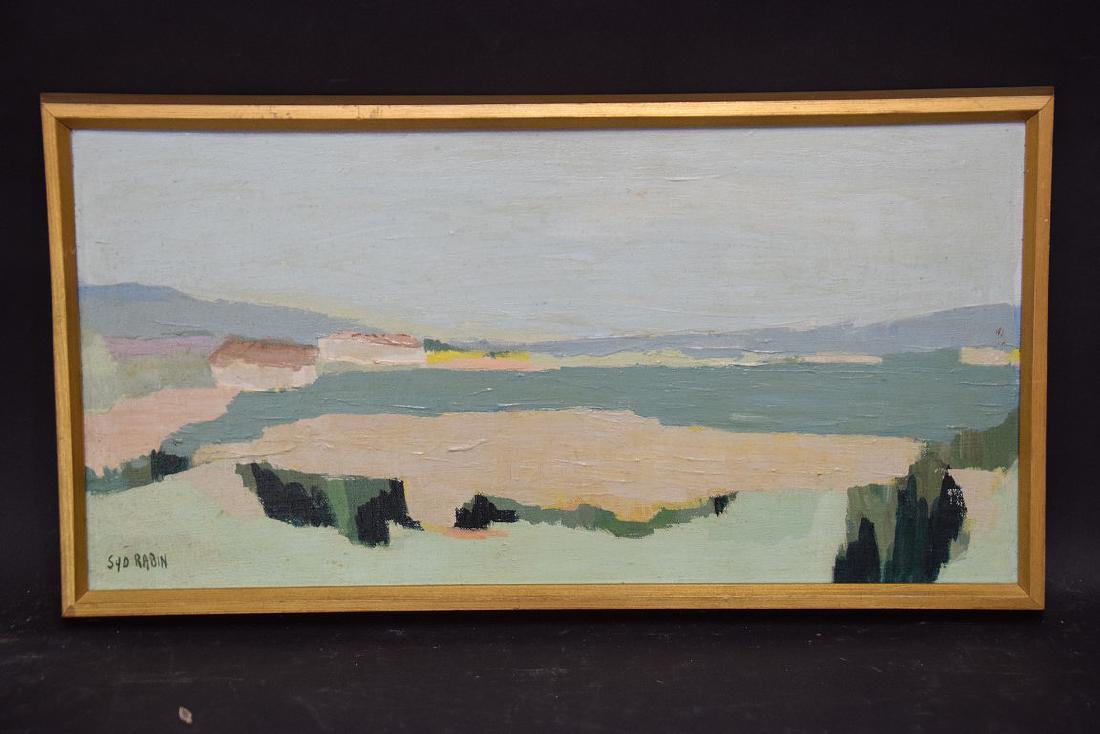 Syd Rabin oil on canvas, landscape, 9 x 18 inches (1 of 4)