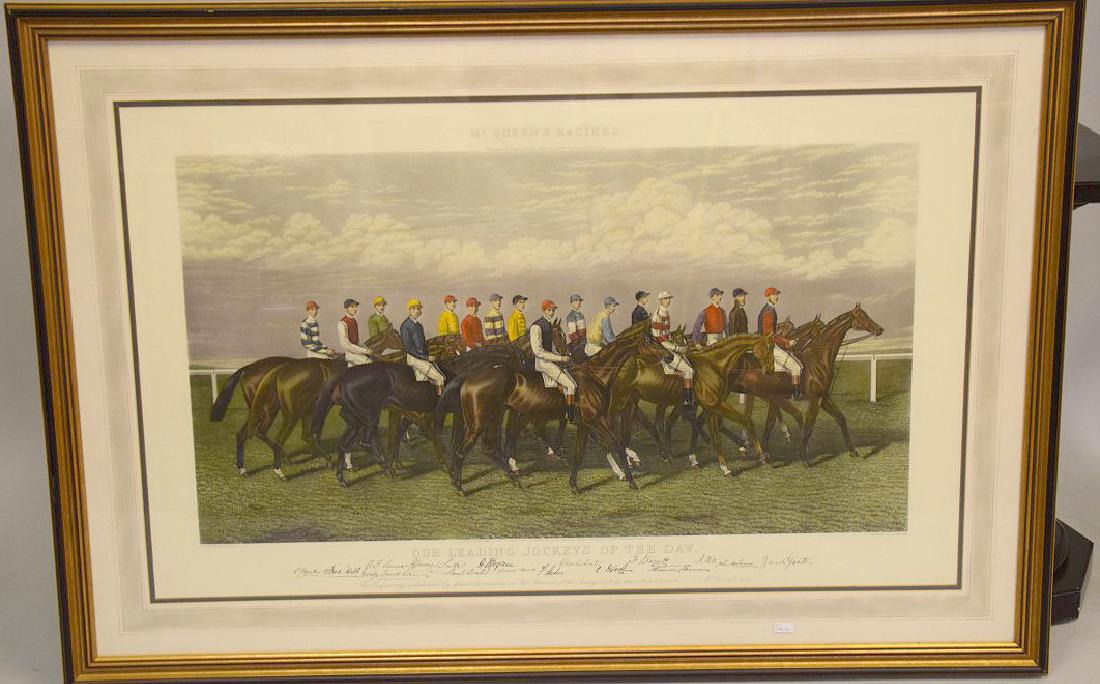 George Veal 19th Century English Engraving, OUR LEADING (1 of 5)