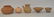 Five Early Japanese Earthenware Pottery Vessels -