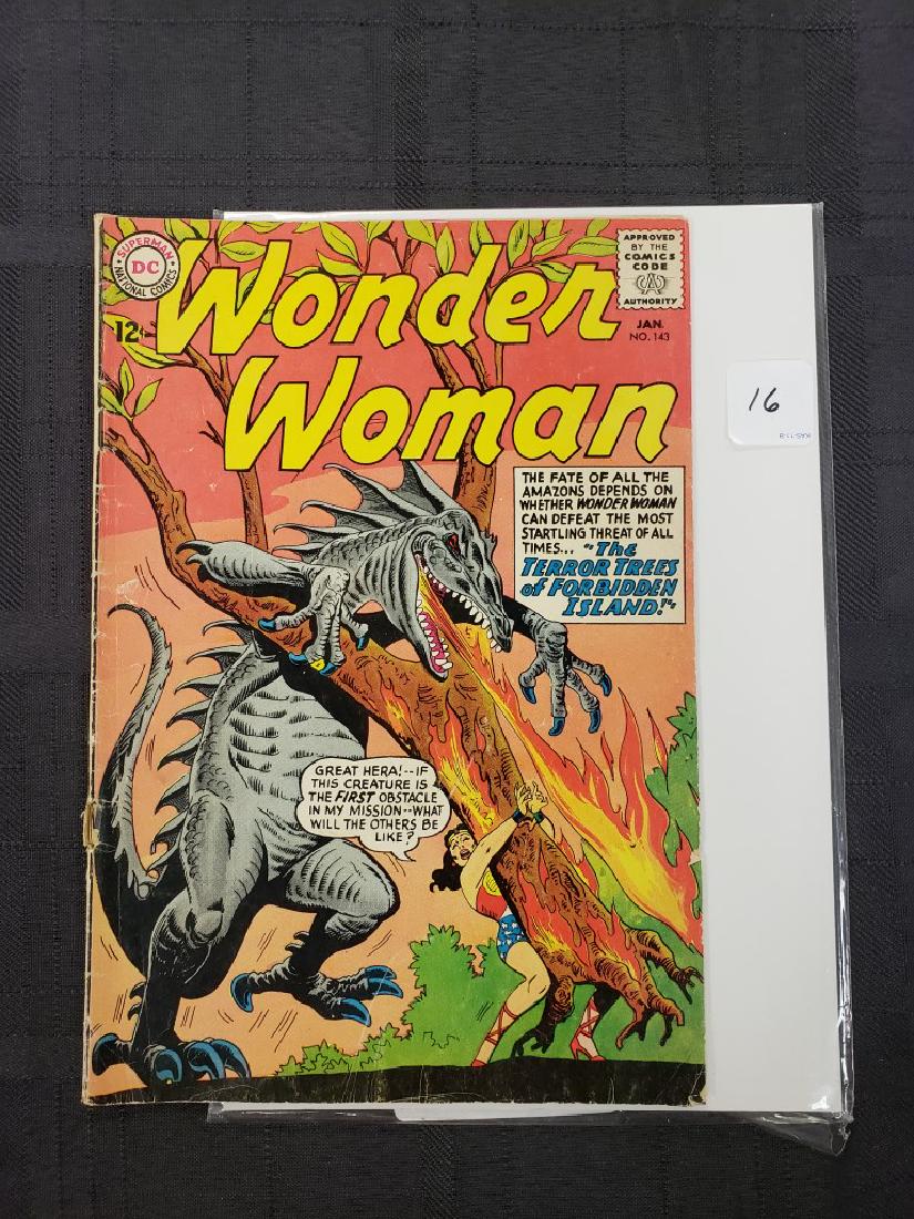 DC Comics Jan. 1964 #143 2.0 Grade “Wonder Woman” ; (1 of 3)