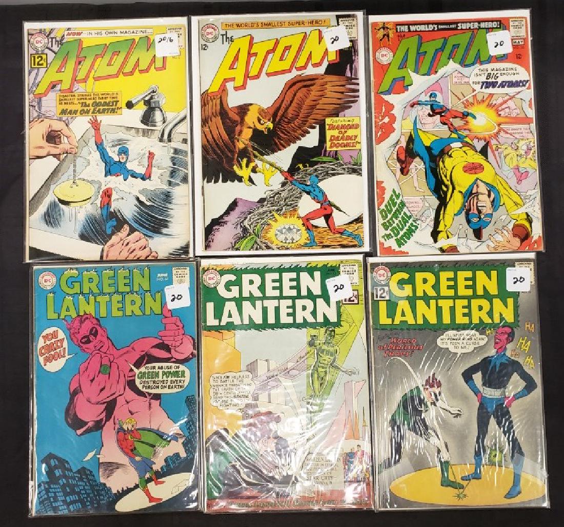 Lot of Six DC Superman National Comics “The Atom” and (1 of 7)