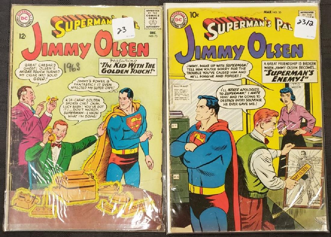 Lot of Two DC Superman National Comics “Superman’s Pal (1 of 5)