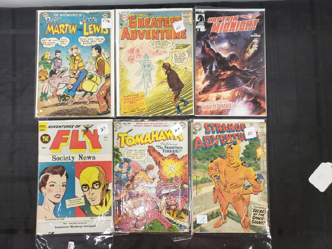 Lot of Six Assorted Comics Including “Dean Martin & (1 of 7)