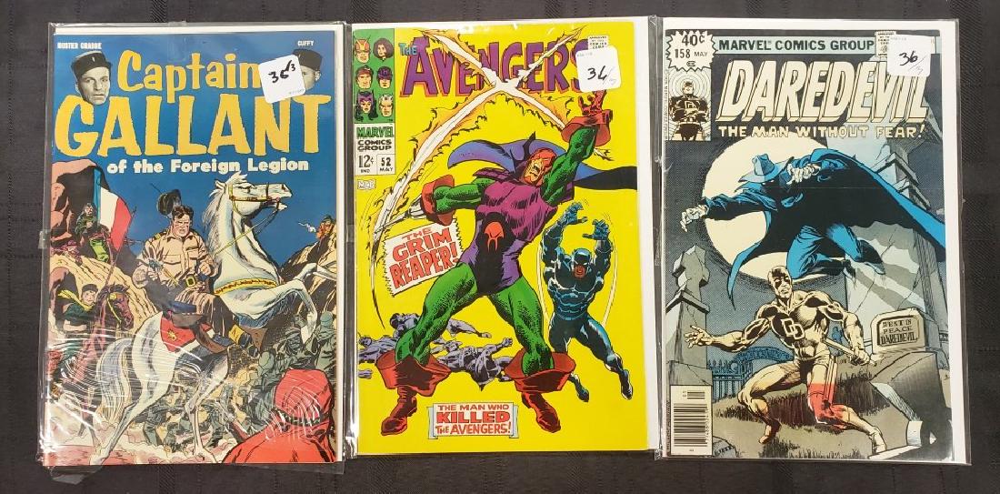 Lot of Three Assorted Marvel Comics including “The (1 of 6)