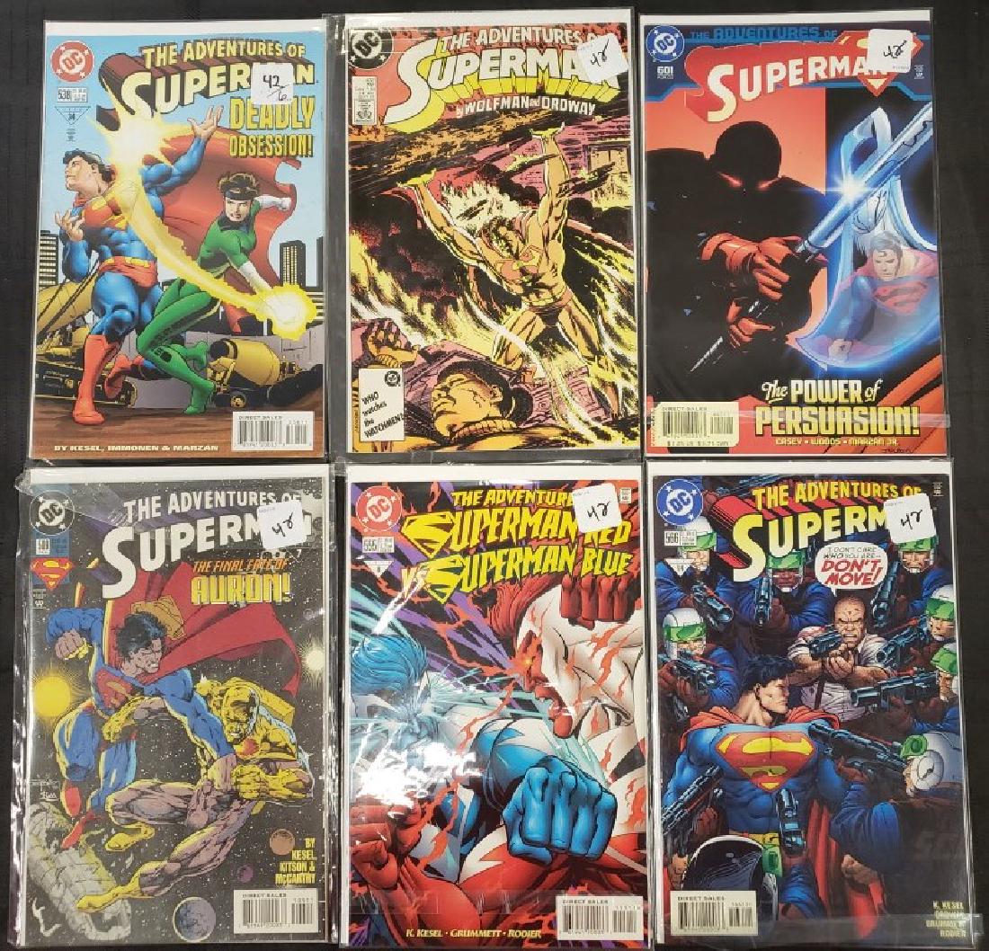 Lot of Six DC Comics “Superman”; Condition: Overall (1 of 7)