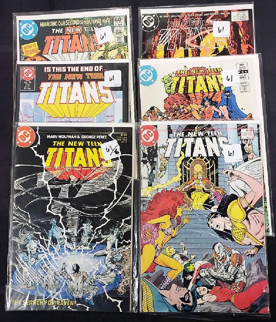 Lot of Six DC Comics “Teen Titans”; Condition: Overall (1 of 7)