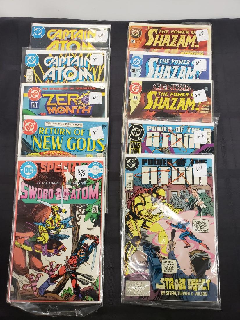 Lot of Ten Assorted DDC Comics including “The Atom”, (1 of 11)