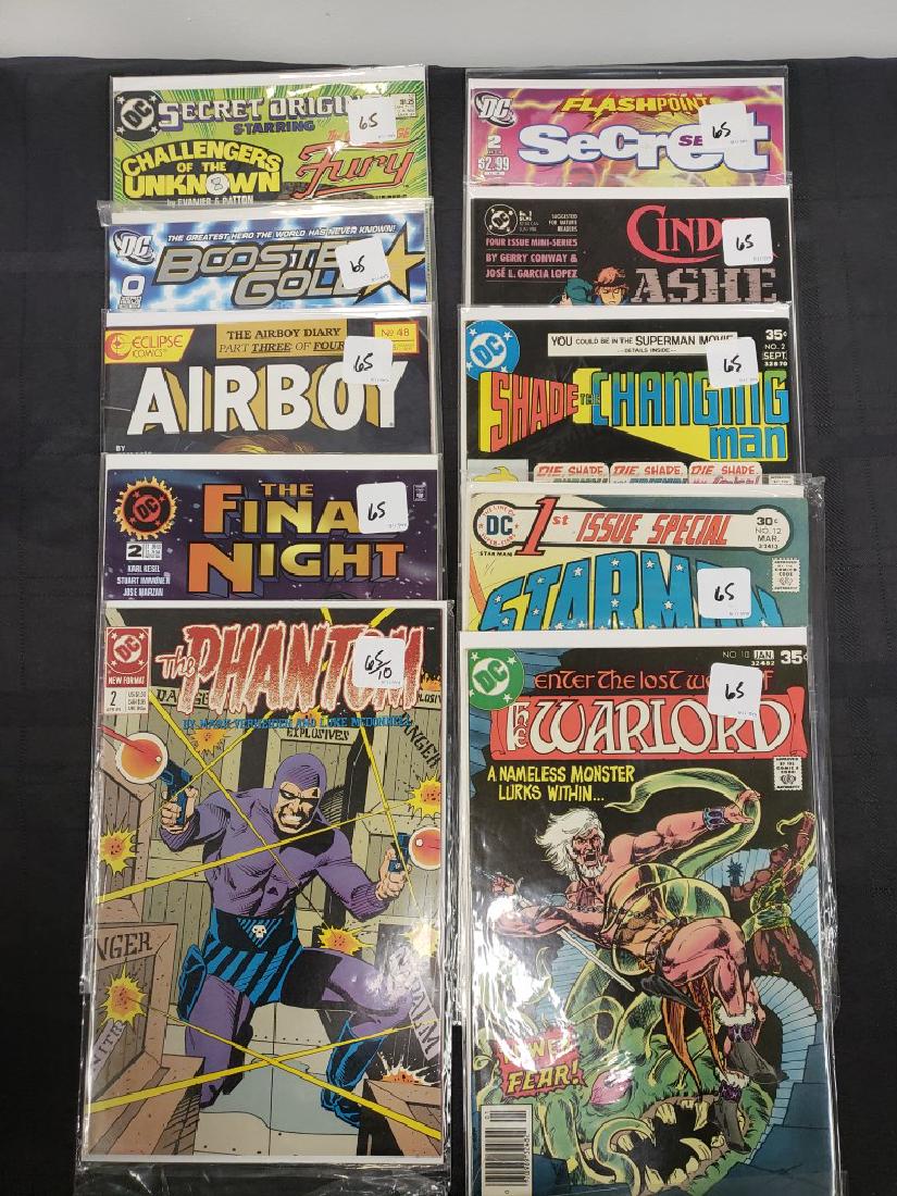 Lot of Ten Assorted DC and Eclipse Comics including one (1 of 11)