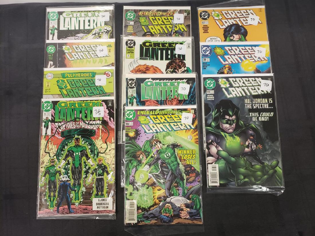 Lot of Eleven DC Comics “Green Lantern”; Condition: (1 of 12)