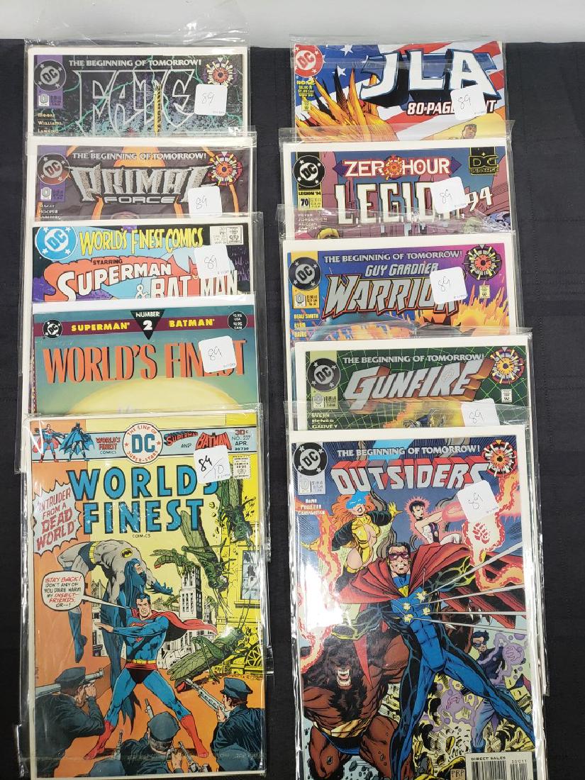 Lot of Ten Assorted DC Comics including “The (1 of 11)