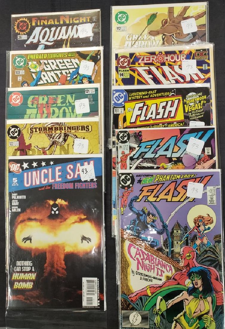 Lot of Ten Assorted DC Comics including “Green (1 of 11)