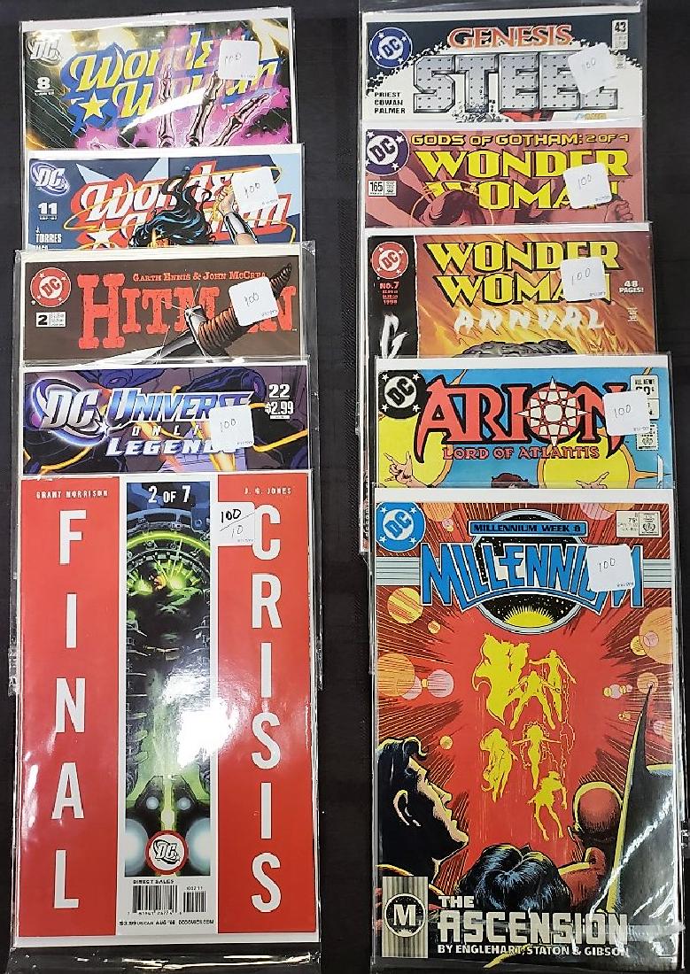 Lot of Ten Assorted DC Comics including “Hitman”, (1 of 11)
