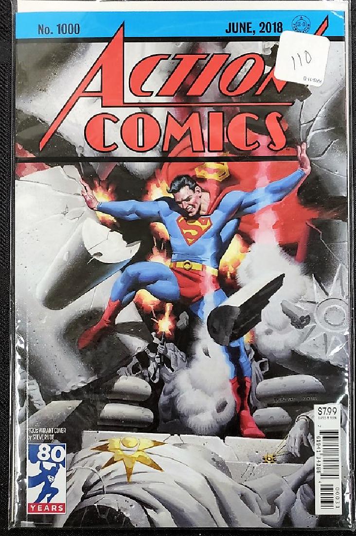 Action Comics, “1,000” “Superman” expanded to 80-pages (1 of 2)