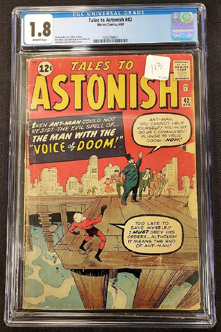 “Tales To Astonish #42” graded 1.8 Marvel Comics (1 of 3)