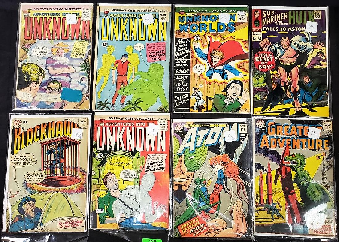 Lot of Eight Assorted Comics including DC comics, (1 of 9)