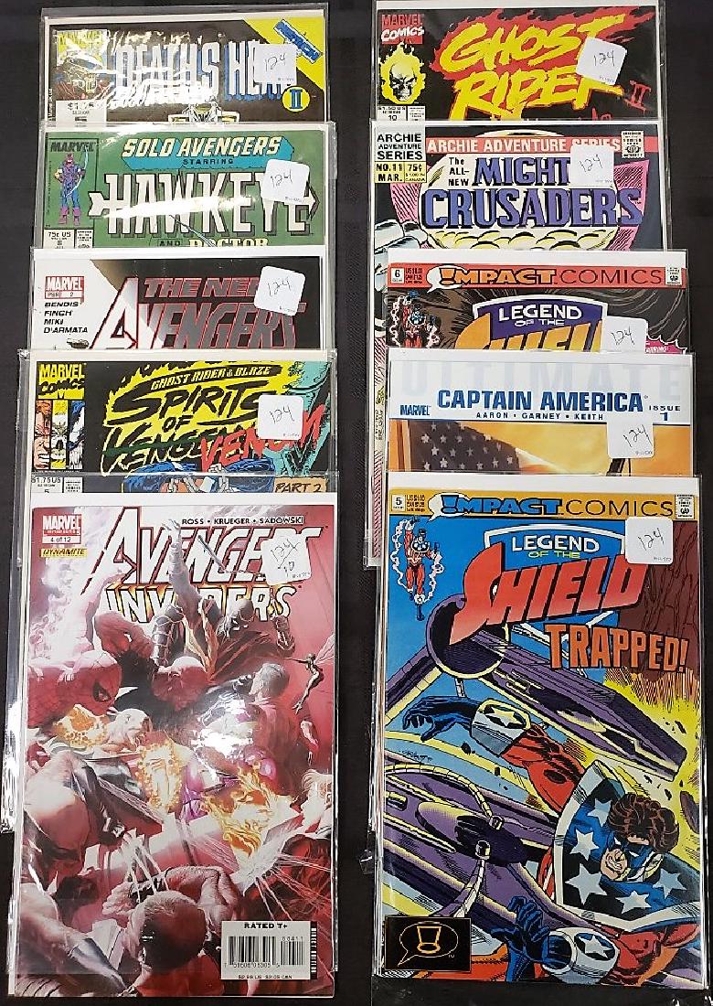 Lot of Ten Assorted DC Comics including “The Avengers”, (1 of 11)